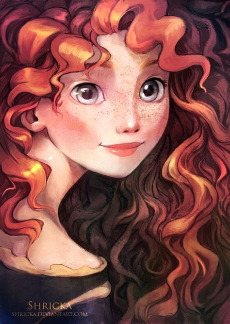 Merida By Shricka On Deviantart Disney Artwork Disney Fan Art Disney