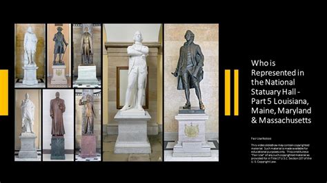 Who Is In The National Statuary Hall Part 5 Louisiana Maine