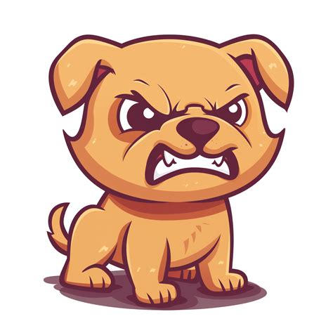 Upset dog cartoon illustration 42886006 PNG