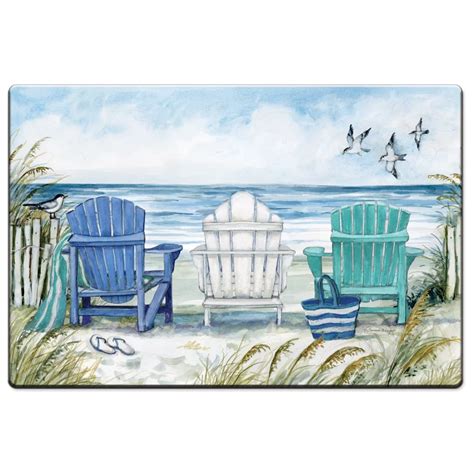 Highland Dunes Milbrandt Adirondack Beach Chairs Comfort Anti Fatigue