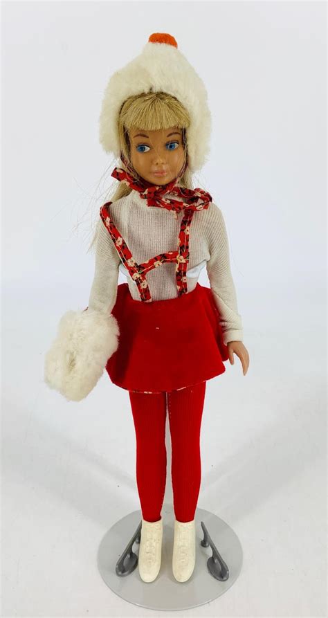 Lot Blonde Skipper Doll Wearing Skating Fun Ice Skates Included