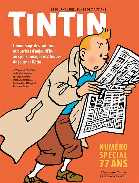 Journal Tintin Le Journal Des Ans Bd Le Lombard France