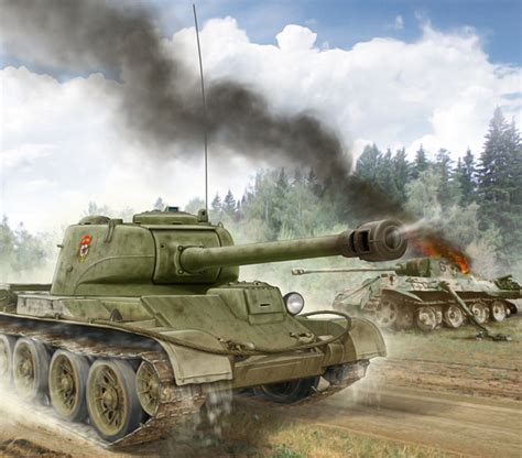 Art Illustration World War Ii Ussr Tanks Tank Warfare Soviet Tank