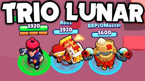 Joguei Com O Trio Das Skins Lunares Ficamos Surpresos Com A ForÇa Brawl Stars Youtube