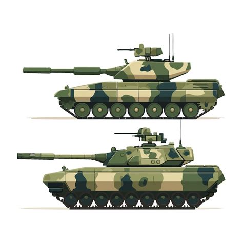 Premium Vector Battle Tank