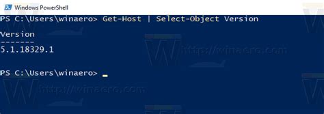 Find Powershell Version In Windows