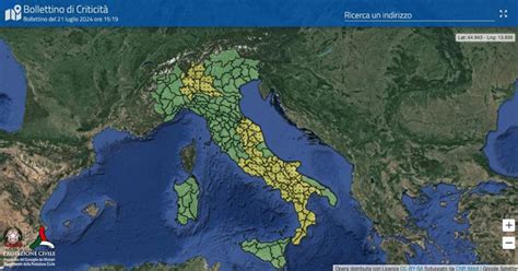 Maltempo Allerta Meteo Gialla Per Temporali Domani Lunedì 22 Luglio