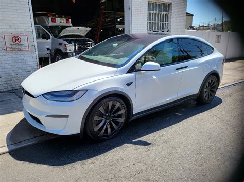 Model X Plaid Awd Pearl White Multi Coat Otjno Sell Your