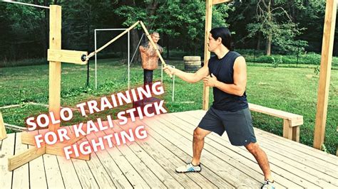 Amazing Kali Stick Fighting Solo Training Filipino Martial Arts Arnis