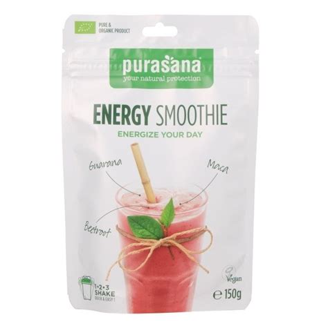 PURASANA NATURAL PROTECTION ENERGY SMOOTHIE BIO SHAKE 150 G