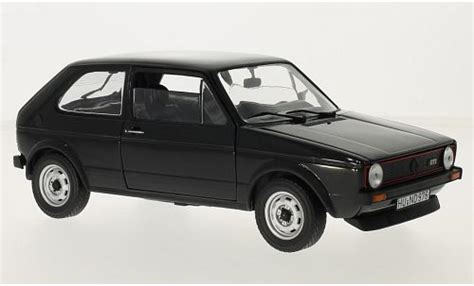 Miniature Volkswagen Golf 1 18 Norev I GTI Noire 1976 Voiture