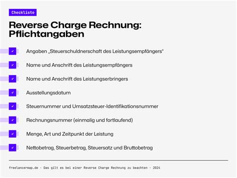 Reverse Charge Rechnung Kostenlose Vorlage Herunterladen