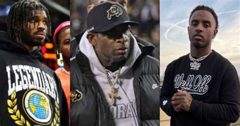 Deion Sanders Jr. Flaunts Family Legacy Through Shedeur and Coach Prime ...