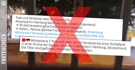 T Dliche Sch Sse In Hamburg Verbreitetes Video Aus Israel