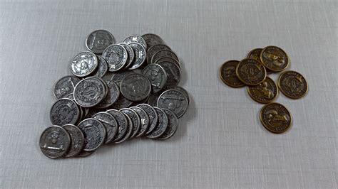 Feudum Monedas Metálicas Juegos De Mesa Zacatrus