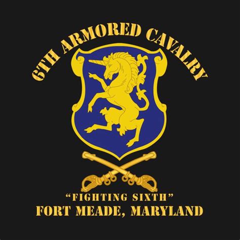 6th Acr W Cav Br Ft Meade Maryland By Twix123844 Military Insignia