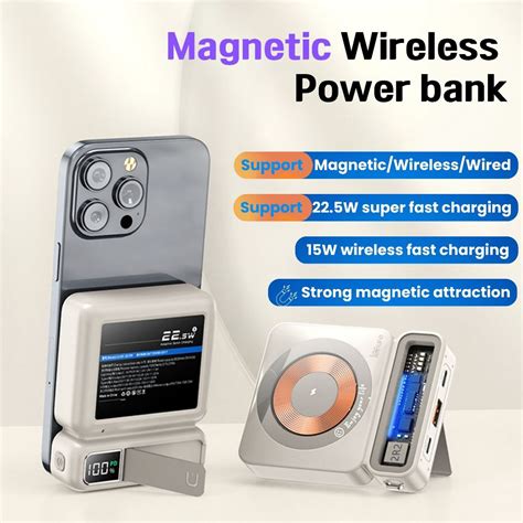 Jual Power Bank Wireless Magnetic Mini Power Bank Mah Fast