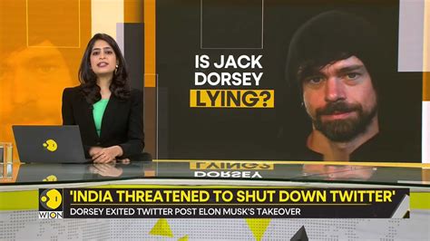 Gravitas India Vs Jack Dorsey Is The Ex Twitter Ceo Lying About