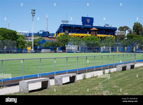 Boca Juniors Stadium La Boca District Buenos Aires Argentina Stock