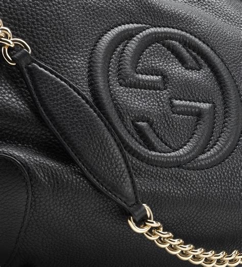 Black Gucci Purse With Chain Strap Paul Smith