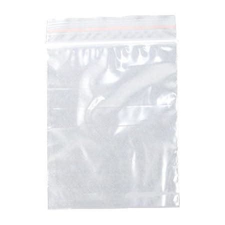 Sachets Zip Sachet Plastique Transparent Tailles Disponibles