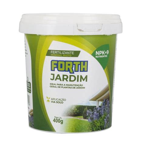 Fertilizante Forth Jardim 400g Fertilizante Para Plantas Magazine Luiza