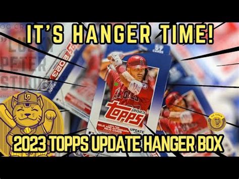 Topps Update Baseball Hanger Box Rip Hangers Are Bangers