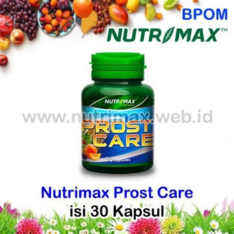 Jual Nutrimax Prost Care Vitamin Obat Untuk Kesehatan Prostat