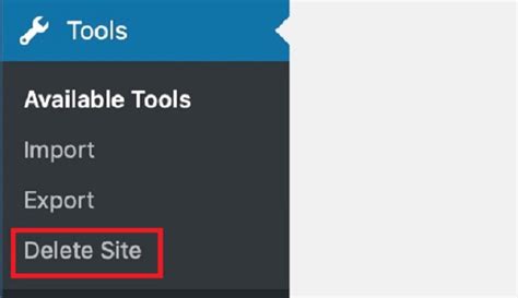 How To Delete A Site On WordPress A Complete Guide