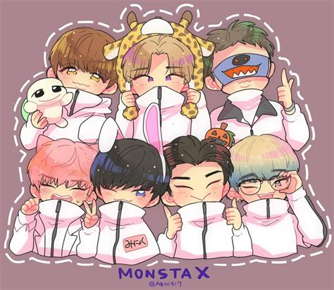 137 Best Monsta X Fanart Images On Pinterest Fan Art Fanart And Monsta X