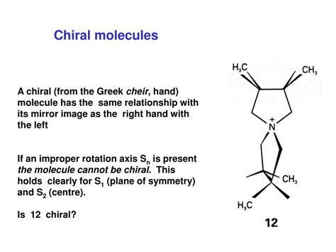 Ppt Chiral Molecules Powerpoint Presentation Free Download Id504257