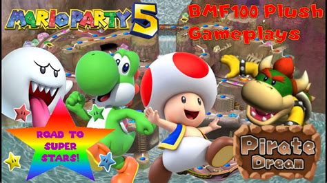 BMF100 Plush Gameplays Mario Party 5 Pirate Dream Party Gameplay