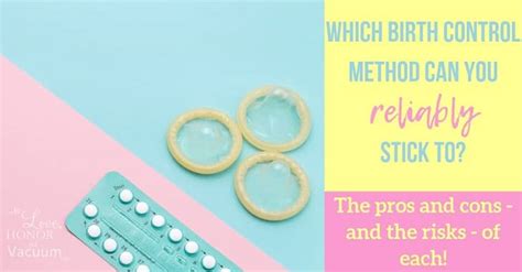 Which Birth Control Method Should You Choose Bare Marriage