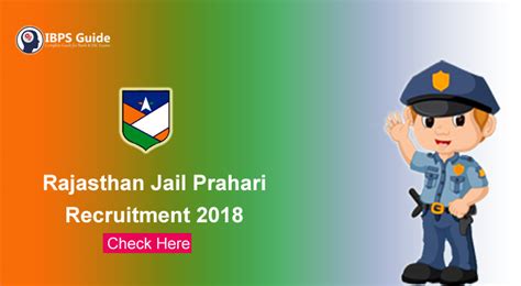 Rajasthan Jail Prahari Recruitment Vacancies Apply Online