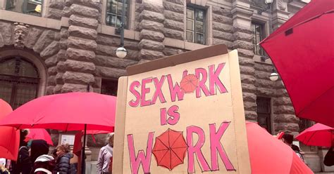 Sex Workers Rights March In Sweden Calls For Decriminalisation Of Sex Work