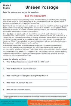 Grade English Worksheets In Free English Worksheets