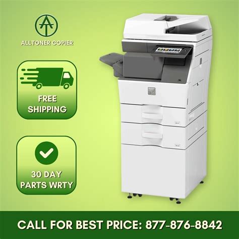 Sharp MX B476W A4 Black And White MFP Printer Copier Scan Fax 37ppm 50K