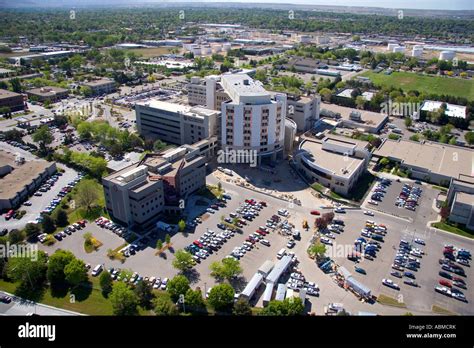 Aerial view of Saint Alphonsus Regional Medical Center in Boise Idaho ...