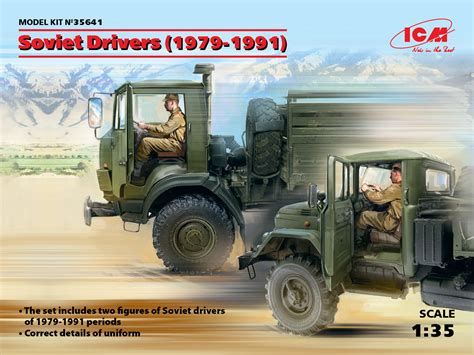 Icm Soviet Drivers Traudls Modellbau