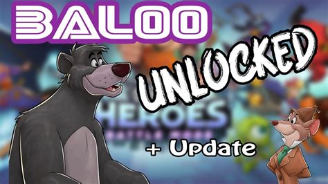 Disney Heroes Battle Mode Baloo Unlocked Part 795 Gameplay Walkthrough