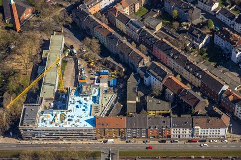 Gelsenkirchen Aus Der Vogelperspektive Umbau Und Modernisierung Des