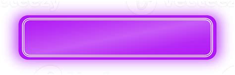 Purple Neon Button Glowing Neon Button 10983180 PNG