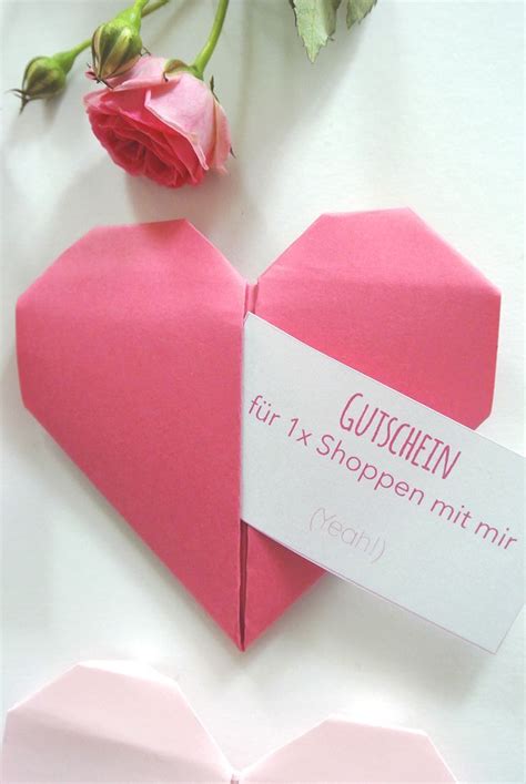 Origami Herz Eine Tolle Geschenkidee F R Den Valentinstag