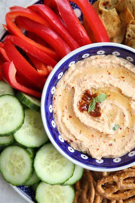 Sun Dried Tomato Hummus Real Life Dinner