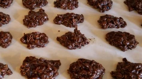 No Bake Fudge Cookies