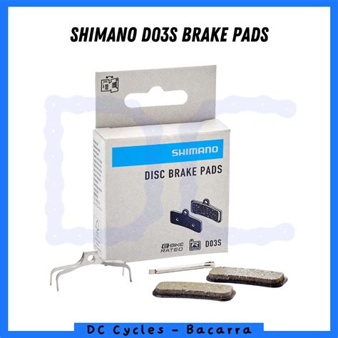 Shimano D S Rx Resin Brakepads W O Fins Shopee Philippines