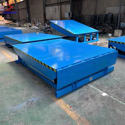 Warehouse Heavy Duty Electric Container Platform Loading Stationary