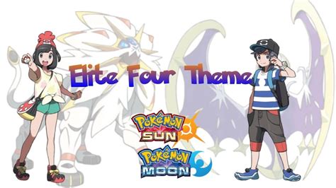 Pokemon Sun Moon Elite Four Battle Theme YouTube