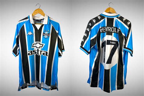 Grêmio 2000 Primeira Camisa Tam G N 17 Brechó do Futebol