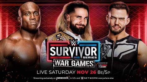 Wwe Survivor Series Wargames Card Final Do Evento